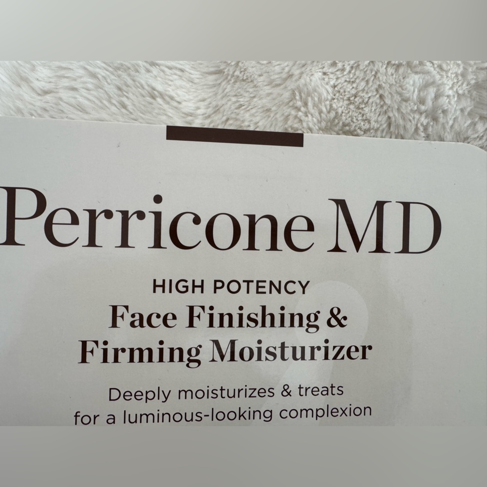 NWT Perricone MD Face Finishing & Firming Moisturizer - Black - Picture 2 of 6